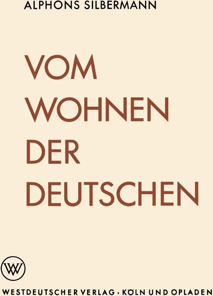 Vom Wohnen der Deutschen