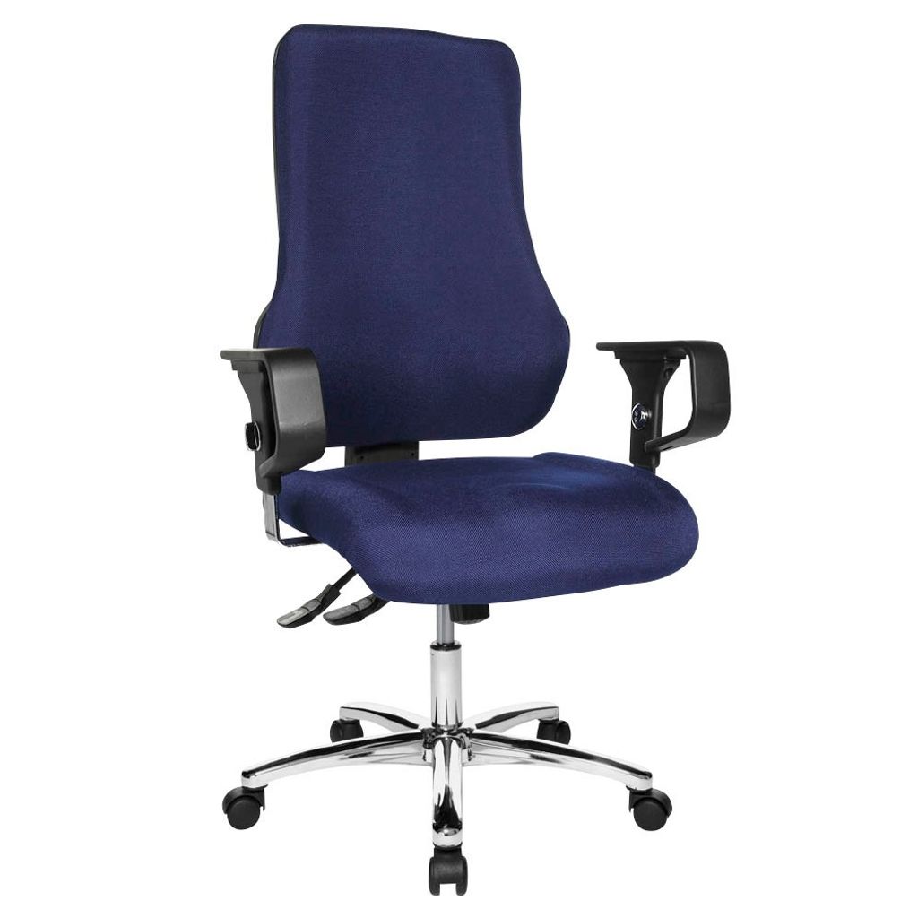 TOPSTAR Top Point Deluxe Bürostuhl blau