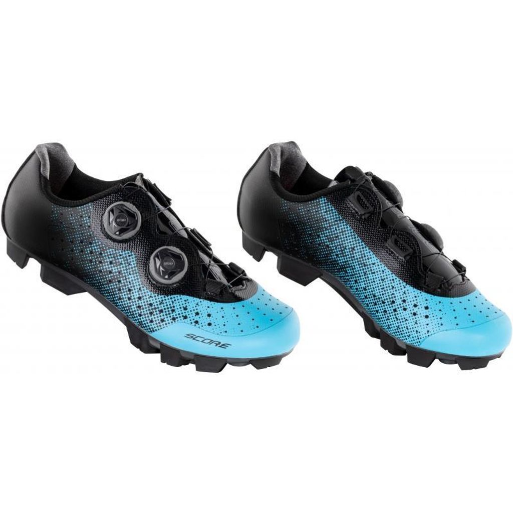 MTB Schuhe FORCE SCORE blau-schwarz %%% Größe: 41