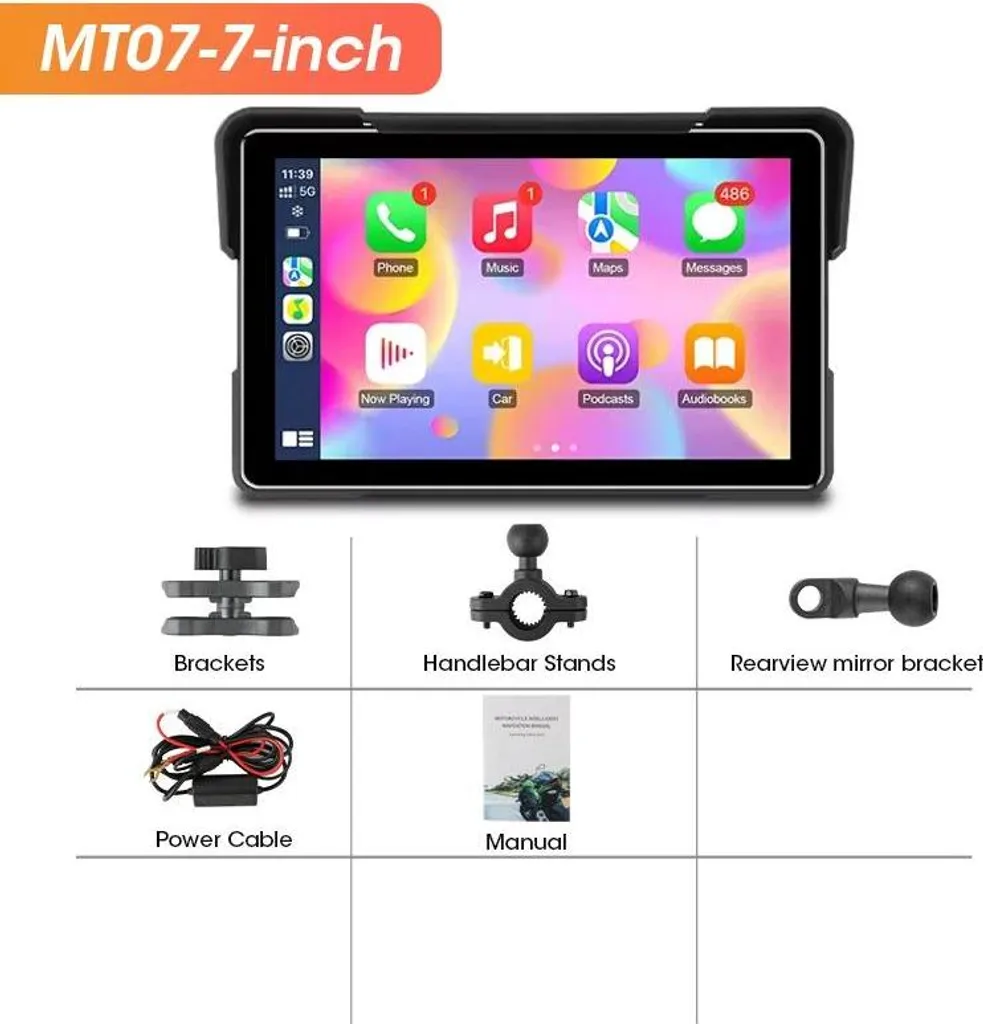 Support GPS Moto Connecté - Navigation sans fil pour Road-Trip et Ville - 2