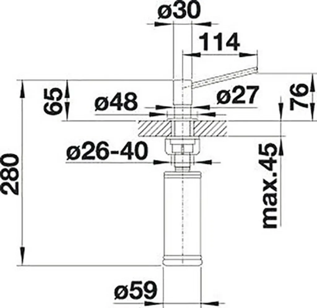 Distributeur Blanco Torre 512594 inox : pompe de précision durable - 4