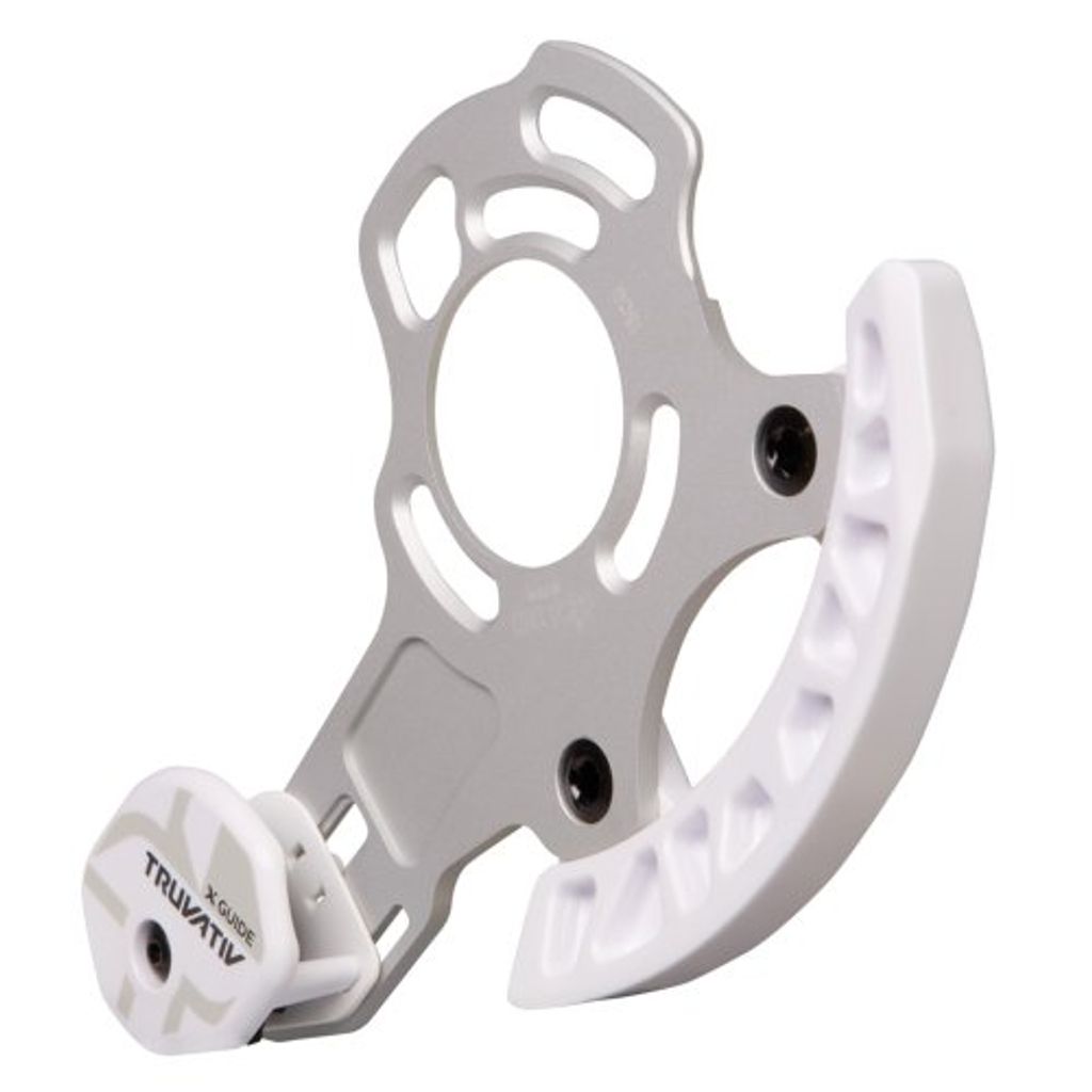TRUVATIV Kettenführung "X-Guide" Für 2 X 10 Antrieb, Grundplatte aus Alu, von MRP austauschbares Skid Plate Design, Rolle mit Industrielager, ca....