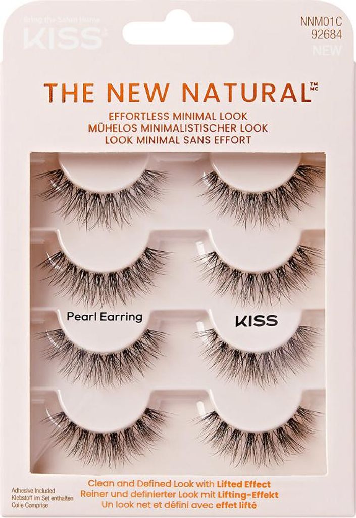 KISS The New Natural False Eyelashes Full Strip Lash