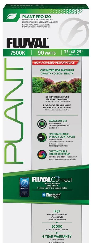 Fluval Plant Pro 4.0 LED, vermogen: 90 Watt Productafbeelding 