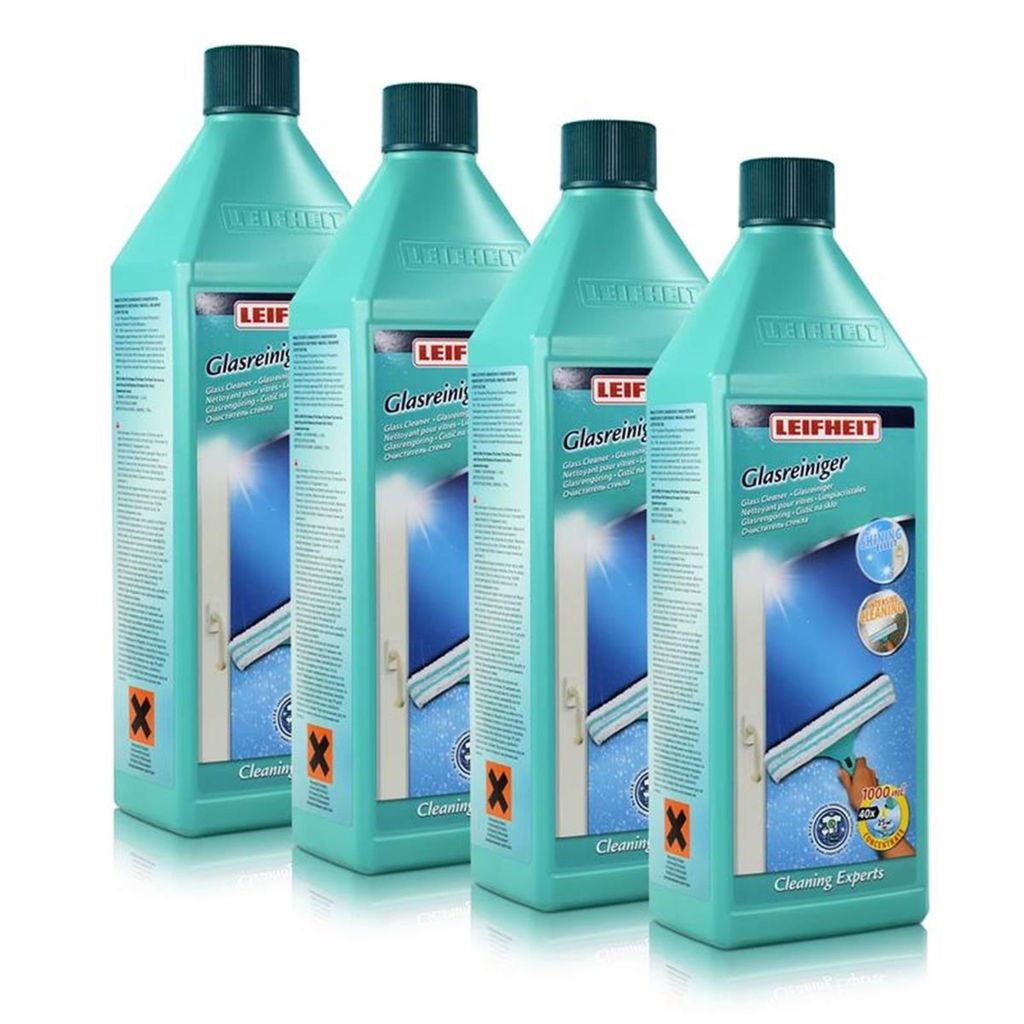 4x Leifheit Glasreiniger Cleaning Experts 1 L Produktbild 
