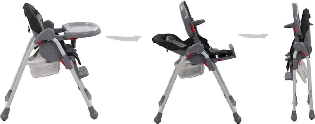 "Winter Sale" Kindersessel - Grau Baby-Hochstuhl Grau DE8699885