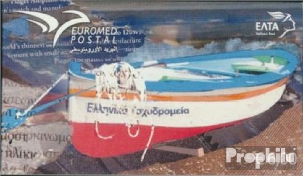 Briefmarken Griechenland 2015 Mi 2846C MH Markenheftchen (kompl.Ausg.) postfrisch Euromed Postal