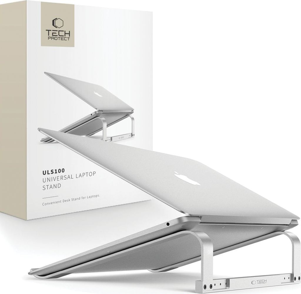 Tech-Protect Uls100 Universal Laptop-Ständer Silber Produktbild 