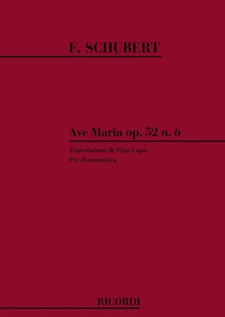 Ave Maria op.52,6für Akkordeon