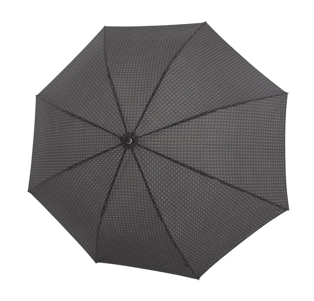 Grand Parapluie de Ville Doppler Stockholm Noir pour Homme Très Robuste