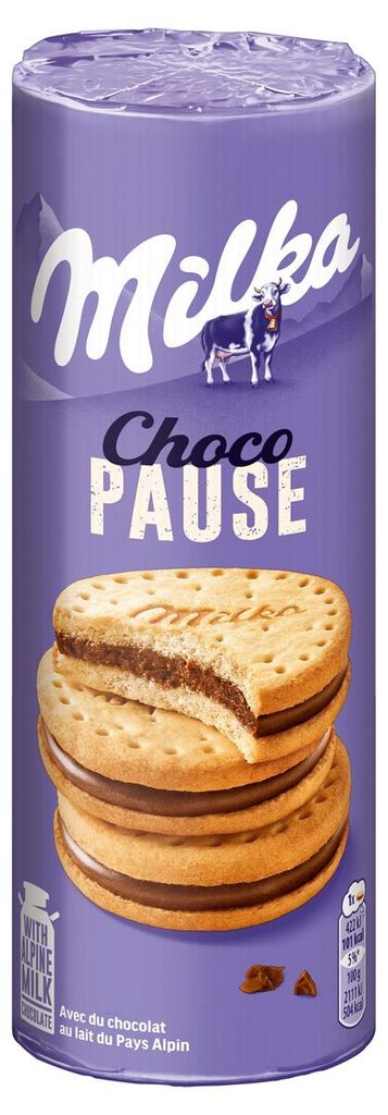 Milka Choco Pause czekoladowe podwójne herbatniki z Zdjęcie produktu 