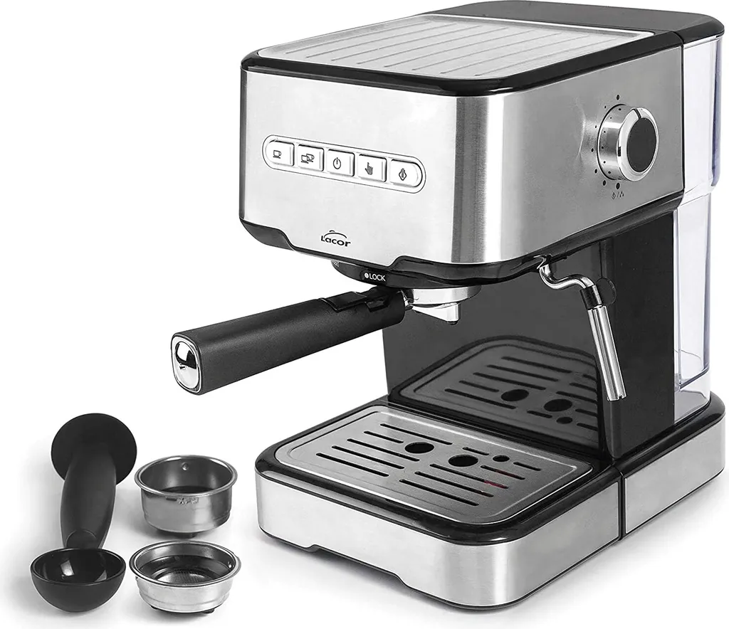 Machine à café espresso LACOR 69256 : finissez-en avec le café fade