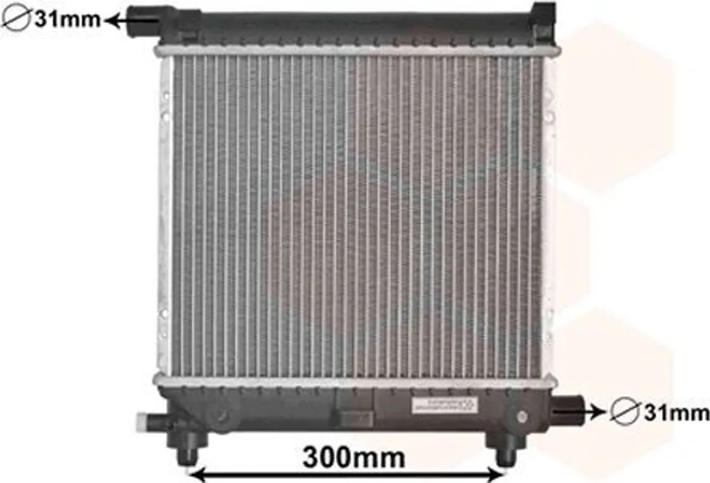 Radiateur de refroidissement Mercedes W201 W124 pour entretien et trajet