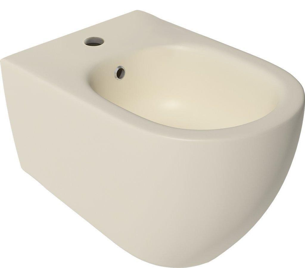 Isvea INFINITY Hänge-Bidet 36,5x53cm, Ivory