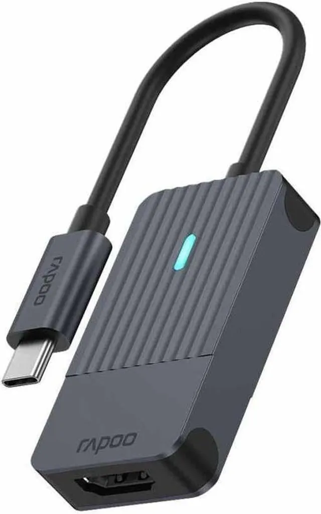 Adaptateur vidéo USB-C vers HDMI RAPOO UCA-1004 avec résolution 4K