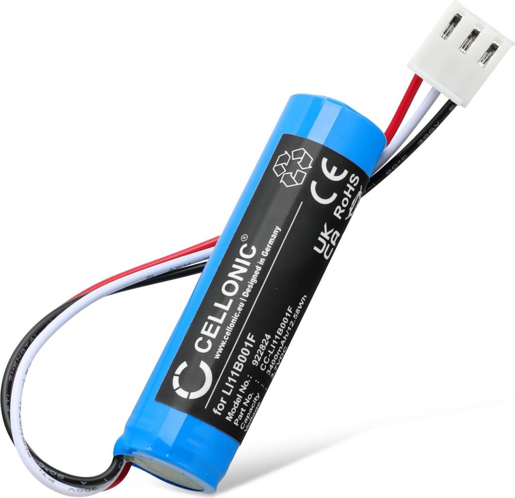 CELLONIC 1x Akku für Lautsprecher Kompatibel mit Harman Kardon Onyx Studio 2, Onyx Studio 1, LI11B001F - (3400mAh, 3.7V)