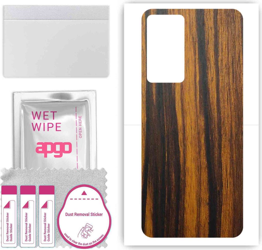 apgo Rückseite Schutzfolie, Skin, kompatibel mit Oppo Reno8 Lite 5G, Hinten Displayschutzfolie aus Vinylfolie, kratzfest, einfache Montage - Tiger...