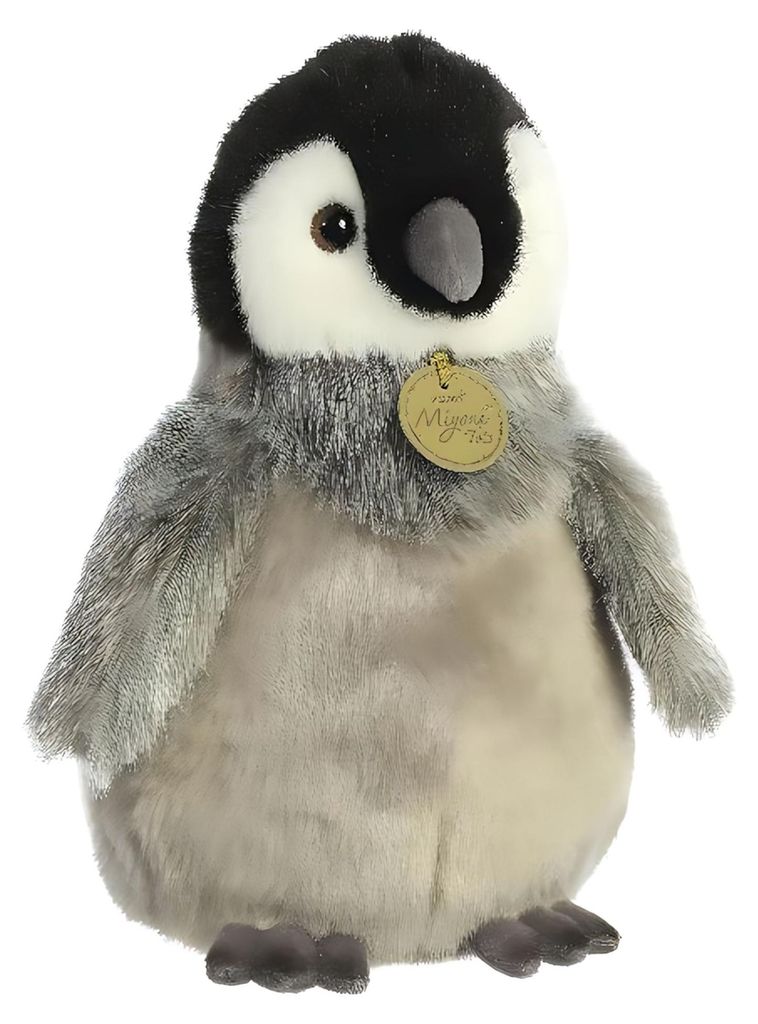 Aurora MiYoni Tots Kaiserpinguin-Küken Grau 26 cm