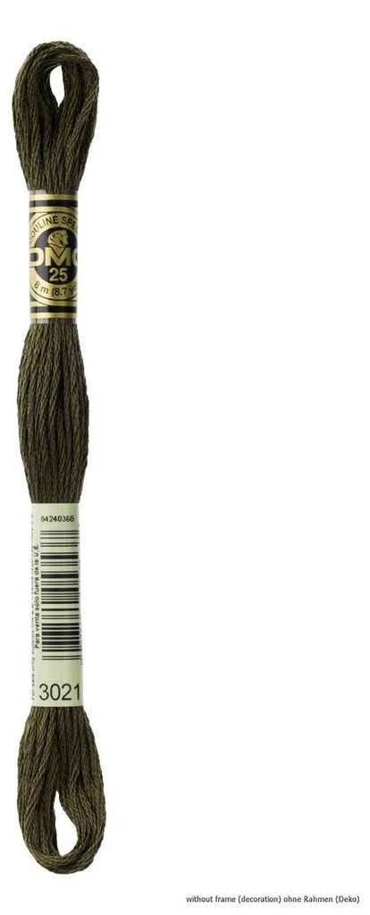 DMC Stickgarn Mouline Special 117MC -3021, 6-fädig, 8m Produktbild 