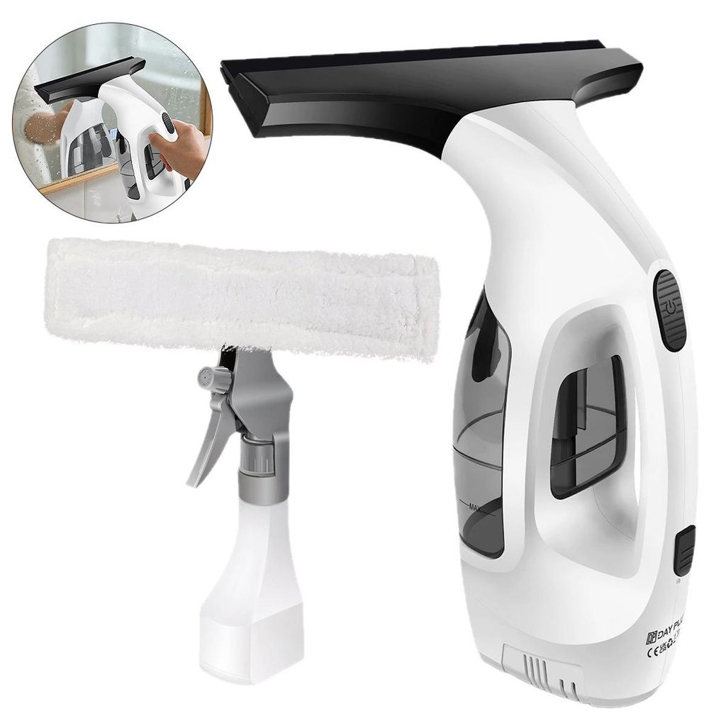 2-in-1 Fensterreiniger mit abnehmbarem Wassertank, 1500 Pa Produktbild 