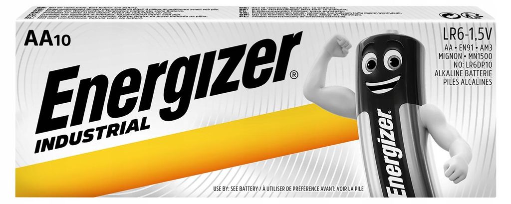 Energizer LR6/10 Industrial AA 10pack Image du produit 
