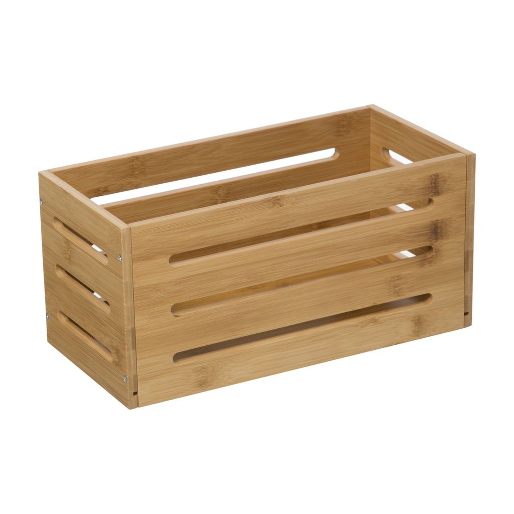 Holzkiste für Balkon, Bambus, 15 x 31 cm Produktbild 