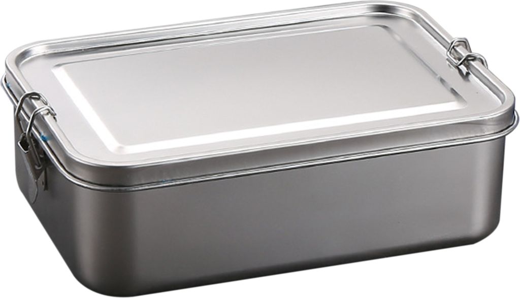 Lunchbox aus Edelstahl, auslaufsichere Bento-Box für Kinder und Erwachsene, Lebensmittelbehälter für Sandwiches, Obst und Snacks