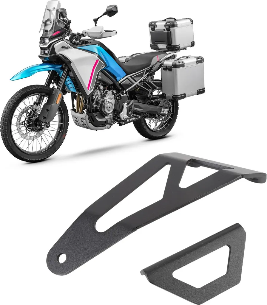 Support Échappement 450MT avec Sécurité Avancée et Finition Noir Mat - 4