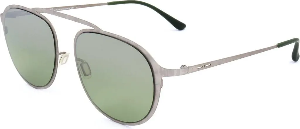 Lunettes de soleil ultra fines en métal argenté Italia Independent 0251