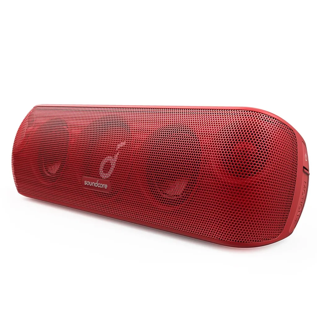 Altoparlante Portatile SoundCore Motion+ Rosso: 30W di Potenza Pura
