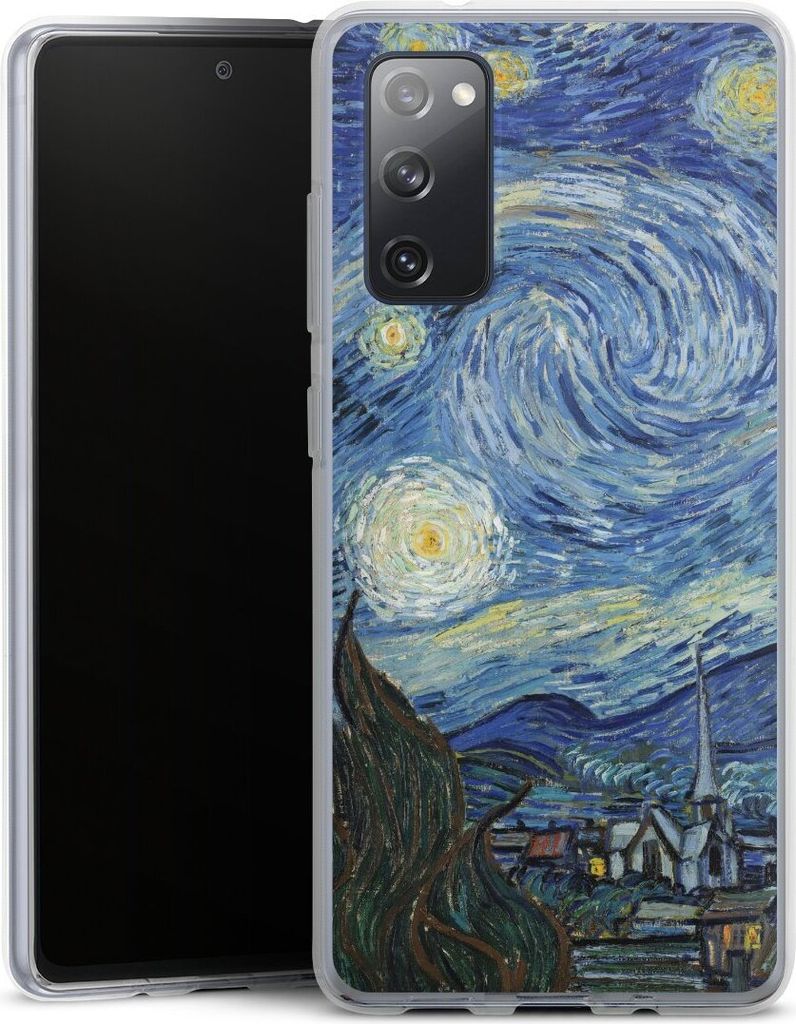 DeinDesign Handyhülle für Samsung Galaxy S20 FE Silikon Hülle Case Smartphone Schutzhülle Kunst The Starry Night