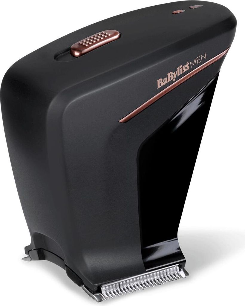 BaByliss Men The Crew Cut Hair Clipper and Bald Shaver in Black SC758E