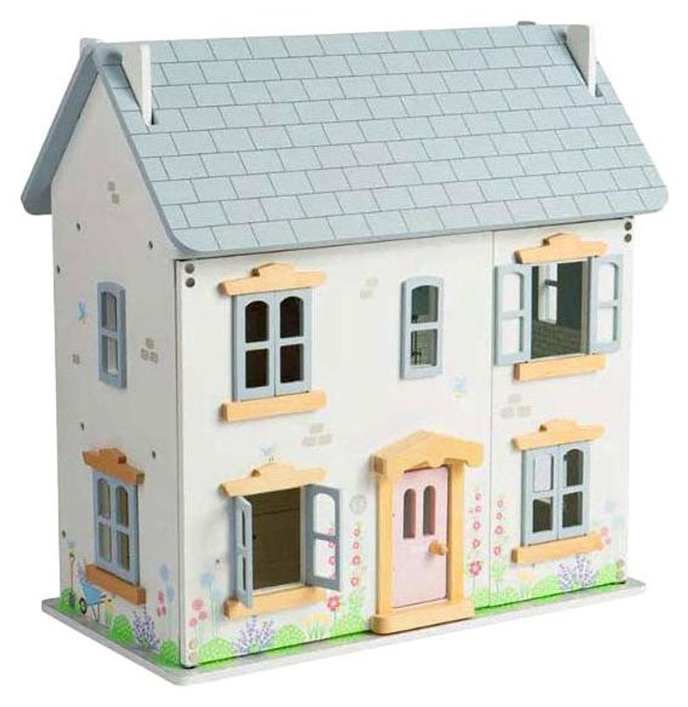 Bigjigs hölzernes Sommerhaus-Puppenhaus