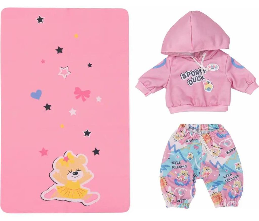BABY born Kindergarten Gym Outfit, Puppen-Kleiderset, 2 Produktbild 