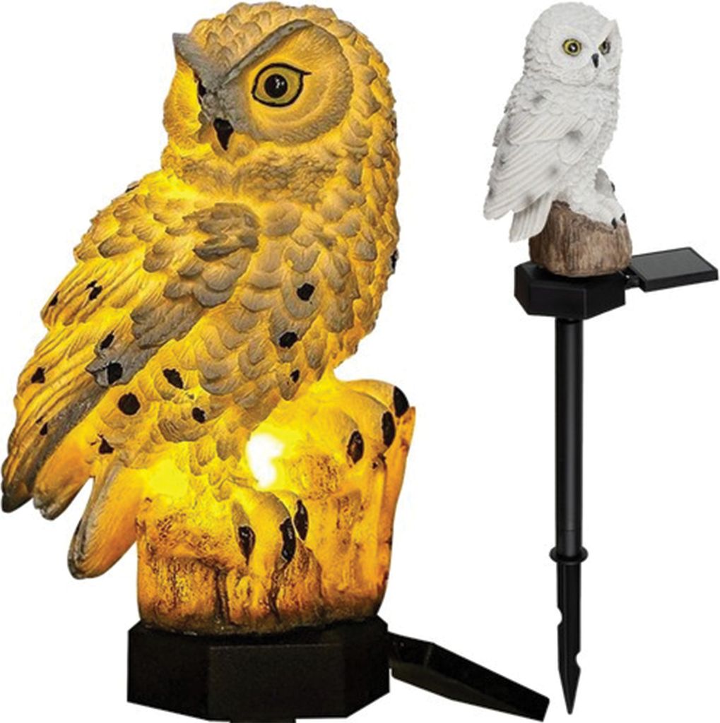 Solar-Gartenlampe - Eule Gardlov 23847 Produktbild 