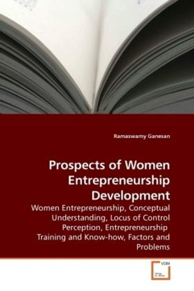 Ganesan, R: Prospects of Women Entrepreneurship Development