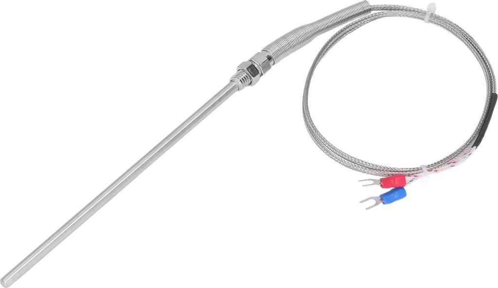 BERM Thermoelement Typ K Temperaturregler Sensor 0šC400¡æ 150 mm Sonde 1 Meter Kabel