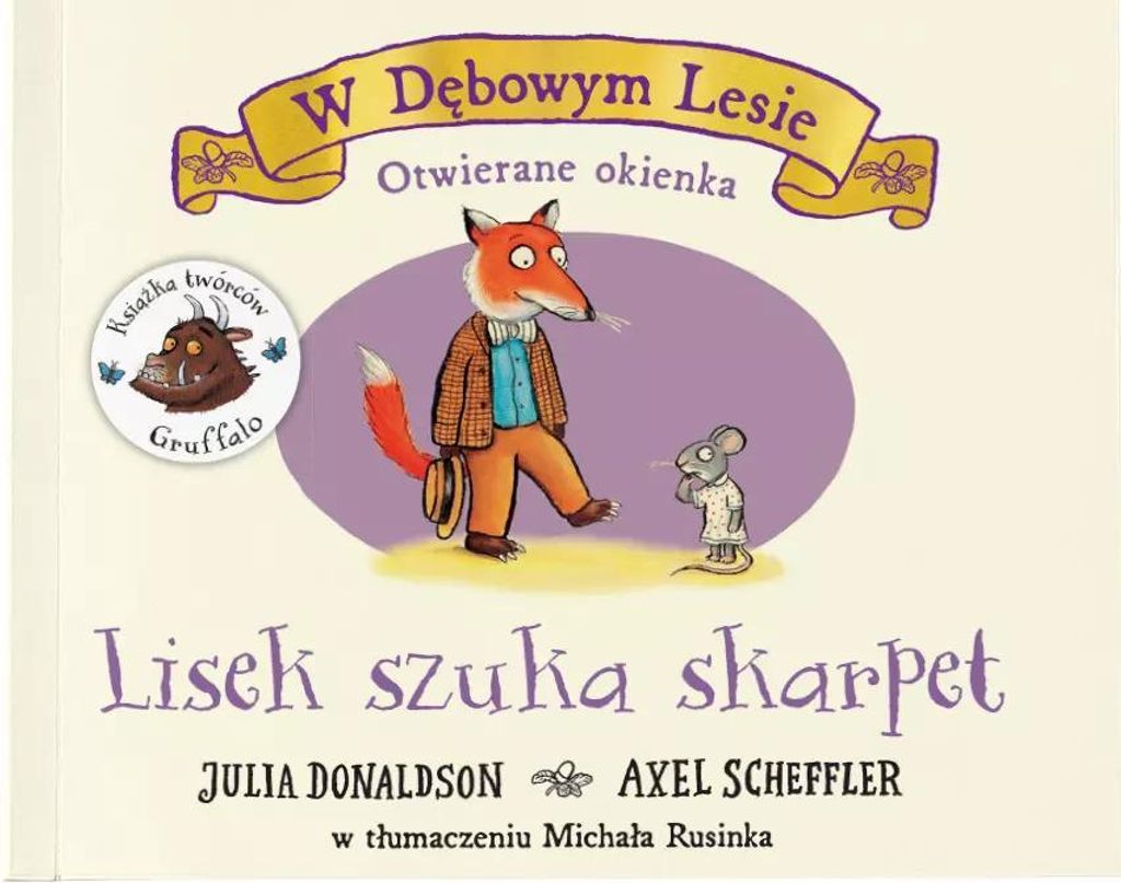 Lisek szuka skarpet - książeczka dla dzieci