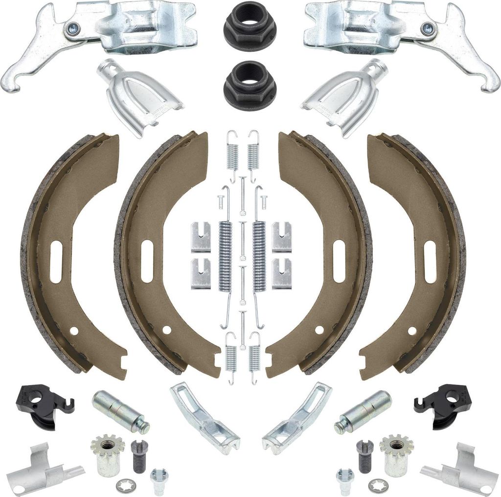 NB PARTS Bremsbackensatz "XL"Komplett für 1 AchseBestehend a
