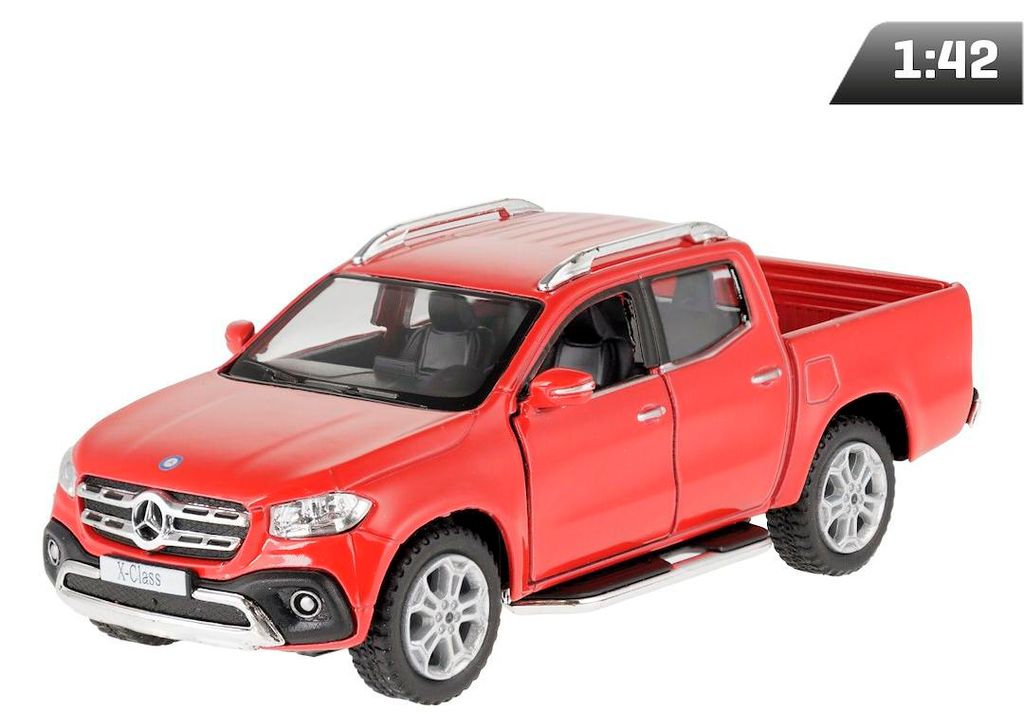 Modell im Maßstab 1:42, Mercedes-Benz X-Klasse, rot