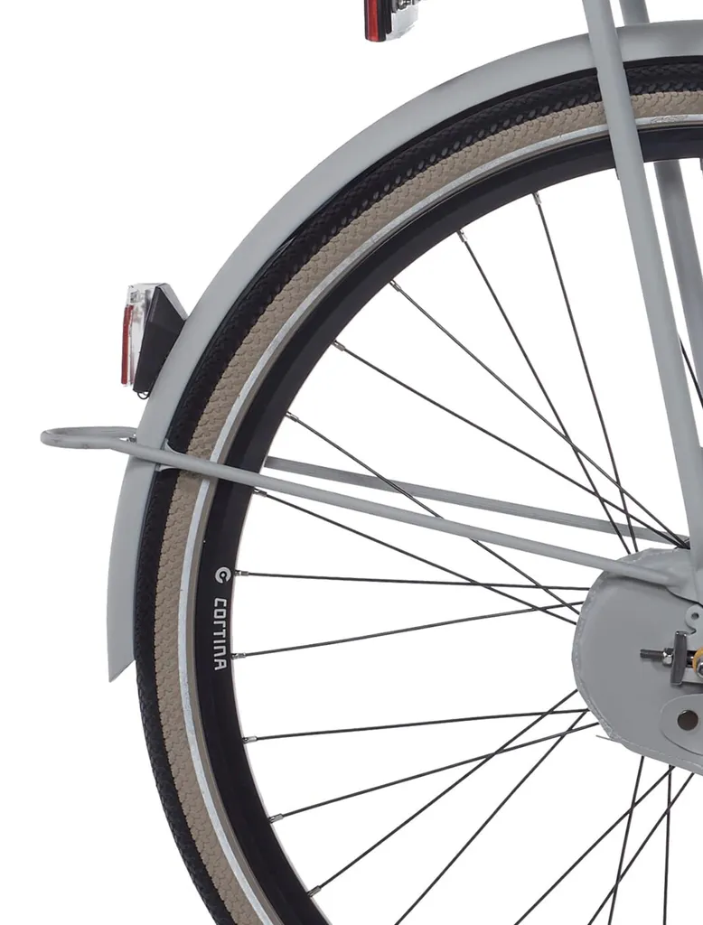 Garde-boue arrière de vélo 28 pouces Cortina U4 en finition gris mat ND