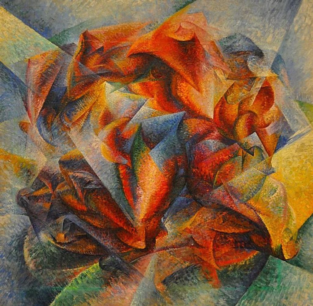 Grafika Puzzle Umberto Boccioni Dinamismo di un ciclista 1000 Teile