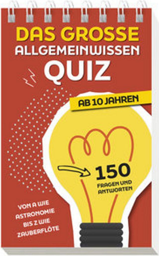 Das große Allgemeinwissen-Quiz I ab 10 Jahren