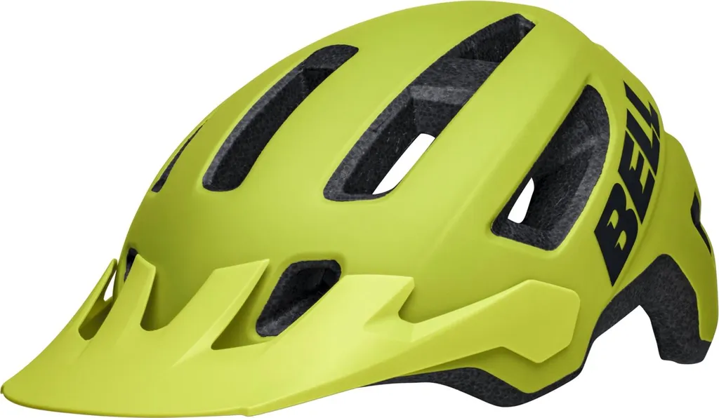 Casque de Vélo Enfant Bell Nomad 2 Jr Mips Jaune Fluo Haute Visibilité
