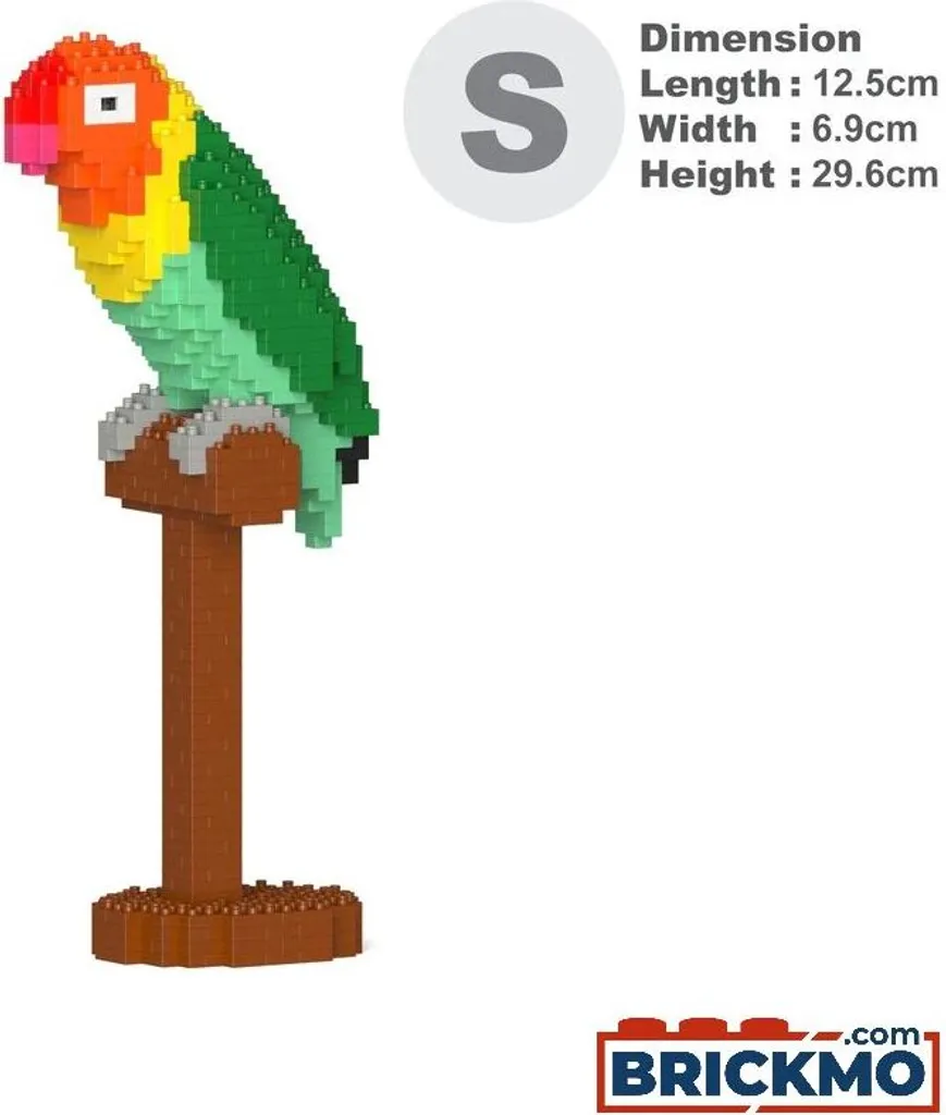 Idée Cadeau Créative JEKCA Bricks Lovebird 01S ST19MA28 Déco à Monter