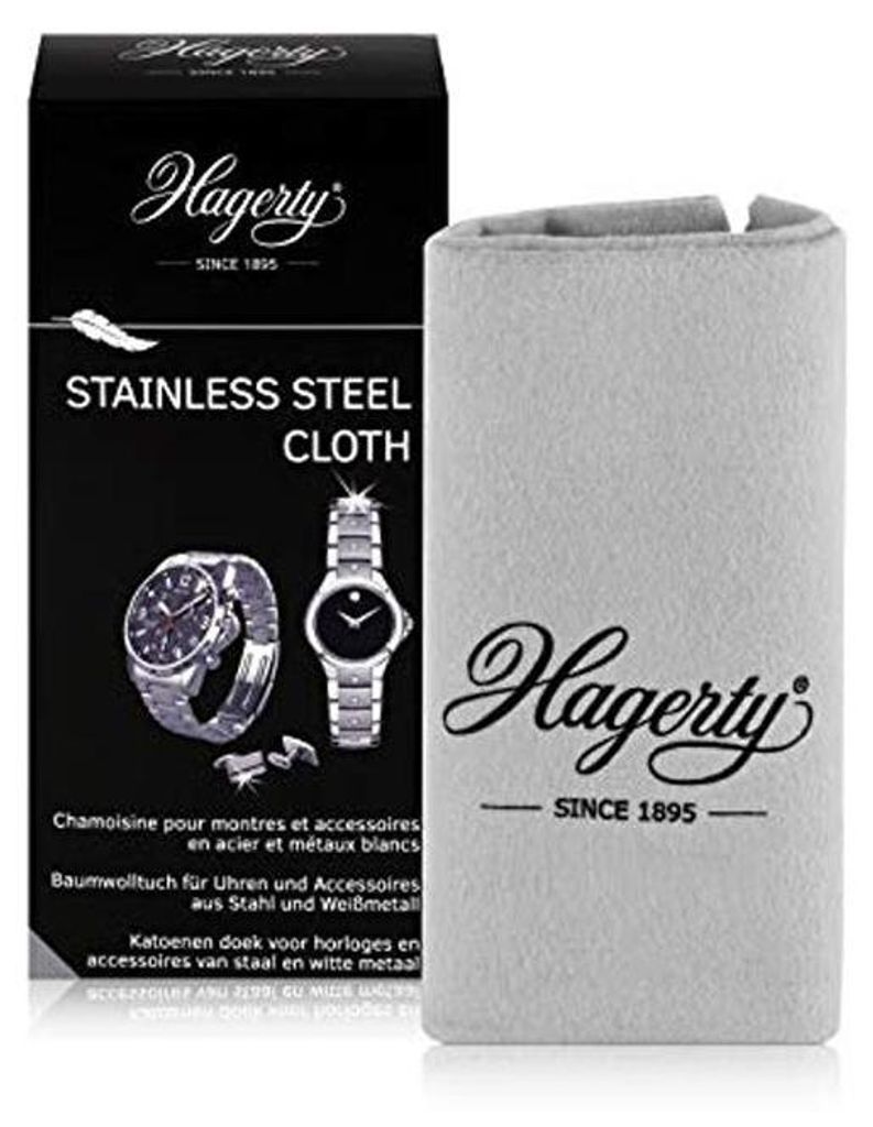 Hagerty Stainless Steel Cloth - Baumwolltuch für Uhren 36x30cm