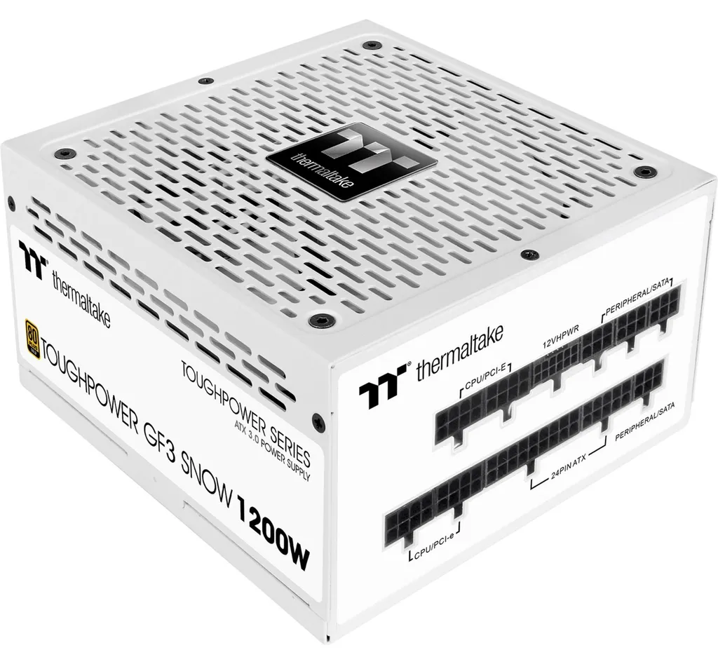 Thermaltake GF3 Snow 1200W : Éliminez les Crashs de votre PC de Gaming