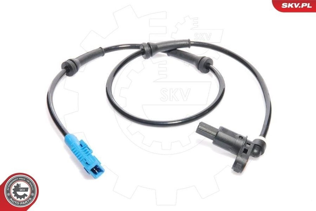 czujnik ABS Tył L/P PEUGEOT 206, 293702