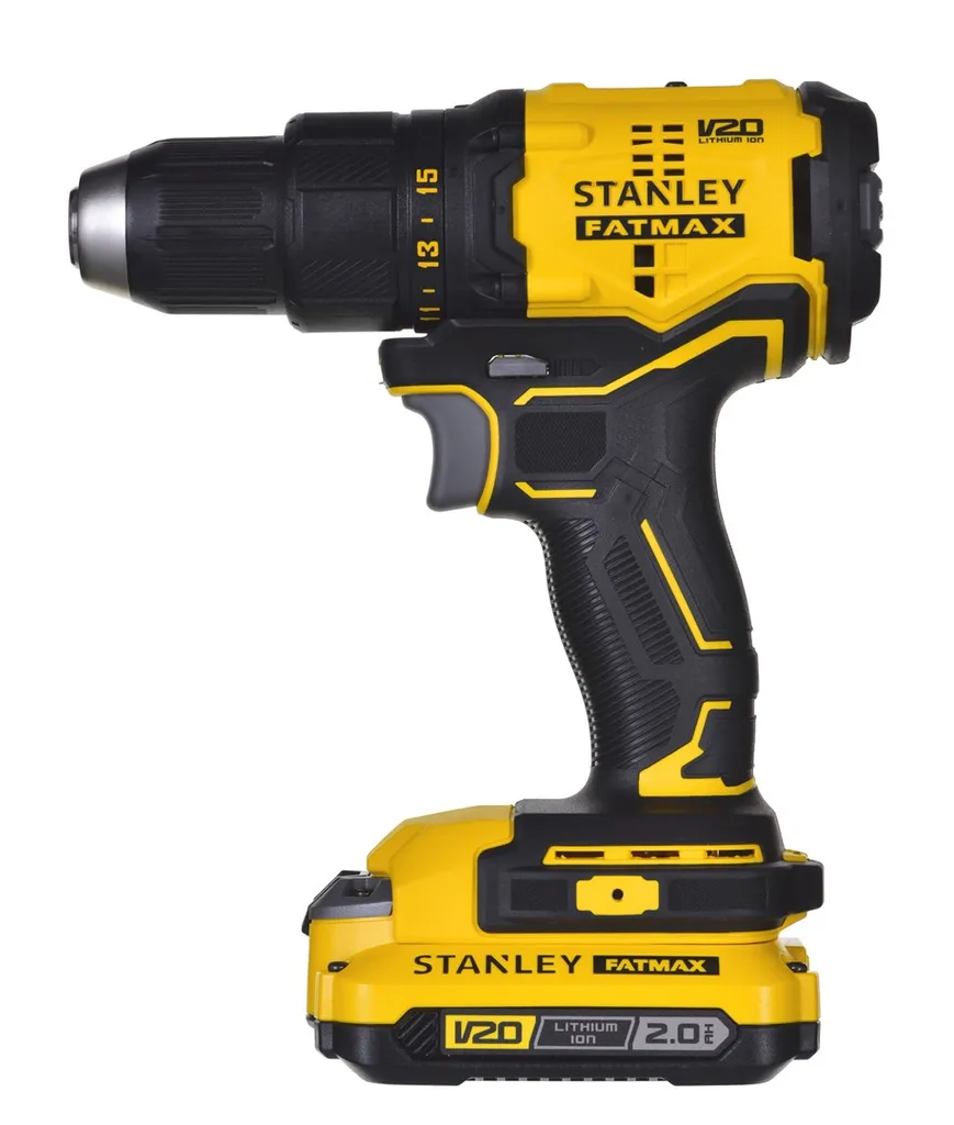 Perceuse à Percussion Stanley Fatmax V20 18V avec 2 Batteries 2.0Ah