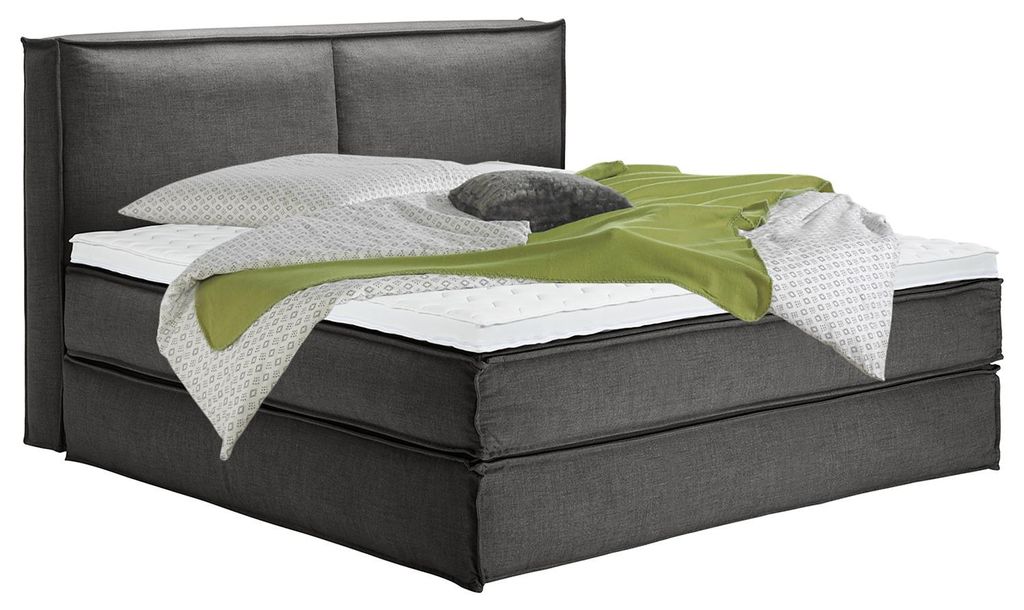 BOXSPRINGBETT mit Kopfteil - Premium